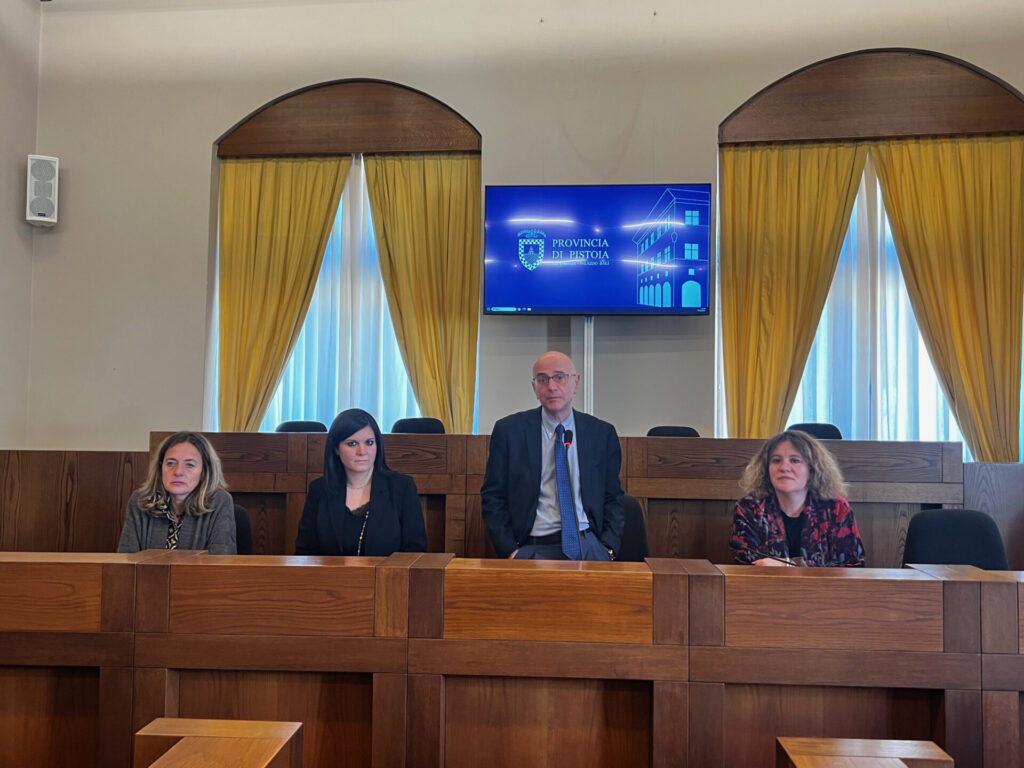 Bilanci di genere e percorsi di sensibilizzazione nelle scuole di ogni ordine e grado con il progetto dedicato alla parità di genere della Provincia di Pistoia finanziato dalla regione con i fondi del pr fse+2021-2027. presente l’assessora Nardini